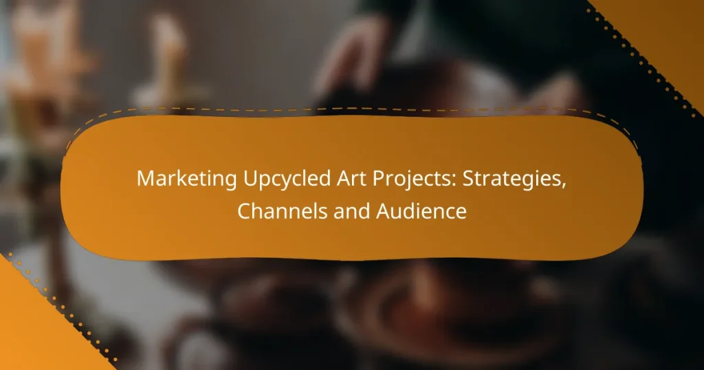 Marketing Upcycled Art Projects: Strategies, Channels and Audience